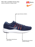 Nike Men Blue Lunarstelos Running Shoes