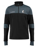 SCF SIRIUS HALF ZIP SWEAT BLACK